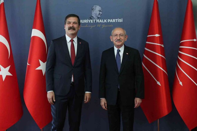 Ti̇p Genel Başkanı Baş’tan Chp Genel Başkanı Kılıçdaroğlu’na Ziyaret