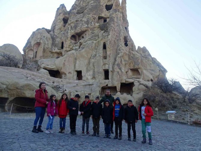Eda Nur, Resmettiği Kapadokya’yı Gezdi