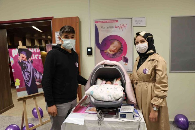 490 Gram Dünyaya Gelen Bebek 4 Ay Sonra Ailesine Kavuştu