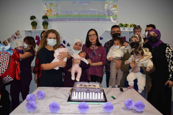Malatya’da Prematüre Günü Bebeklerle Kutlandı