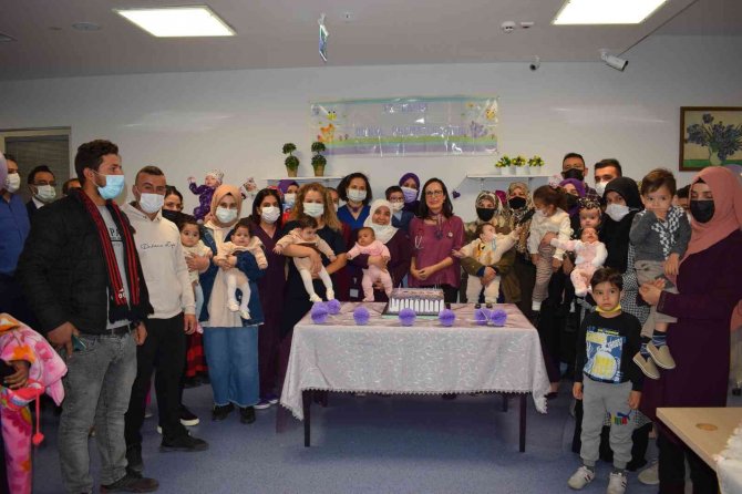 Malatya’da Prematüre Günü Bebeklerle Kutlandı