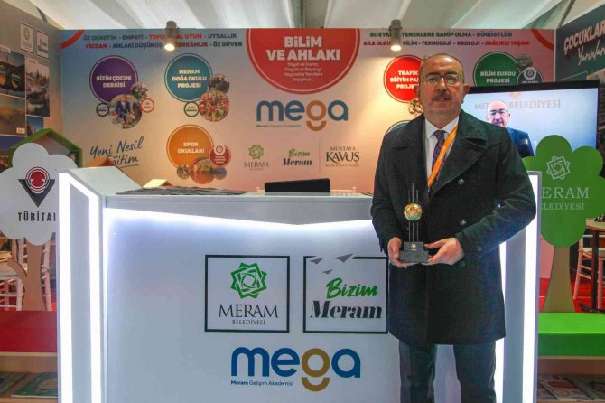 Cumhurbaşkanı Erdoğan’dan Meram’a ‘Meg’ Ödül