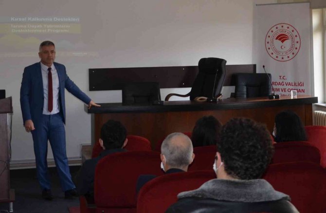 Kırsal Kalkınma Destekleri Bilgilendirme Toplantısı Yapıldı