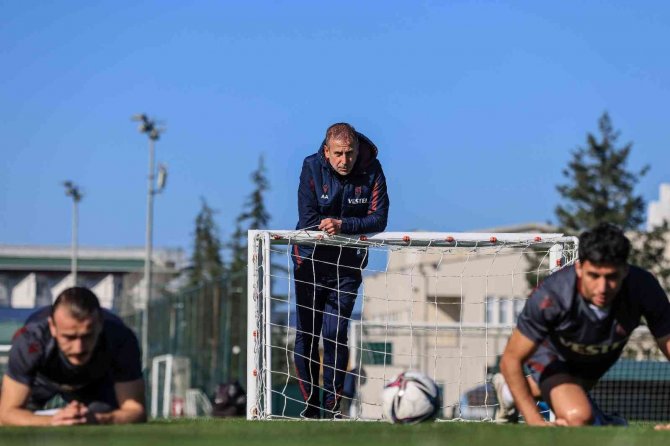 Trabzonspor, Gaziantep Fk Maçı Hazırlıklarını Sürdürdü