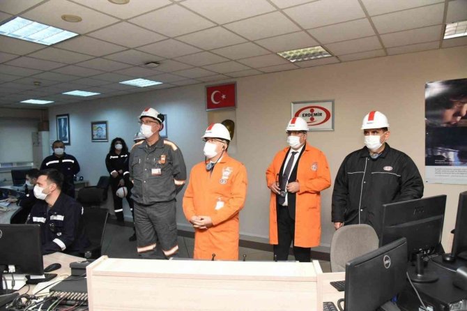 Vali Tutulmaz, Erdemi̇r’de İncelemelerde Bulundu