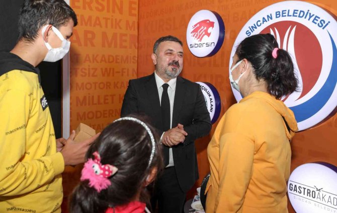 Tam Bana Göre Festival’de Sincan Belediyesi Tanıtım Standına Yoğun İlgi