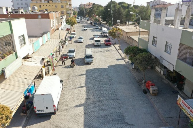 Akçakale’de Üst Yapı Çalışmaları Sürüyor