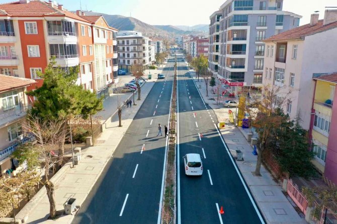 Kurtuluş Caddesinin Alt Ve Üstyapısı Tamamlandı