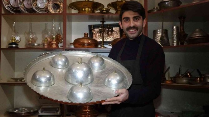Tabldotun Atası “Gelin Damat Tepsisi” Olarak Kullanılıyor