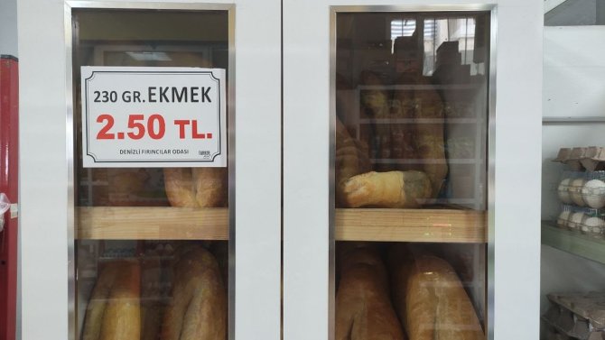 Tartışmalı Zam Hayata Geçti, Denizli’de Ekmek 2.5 Tl Oldu