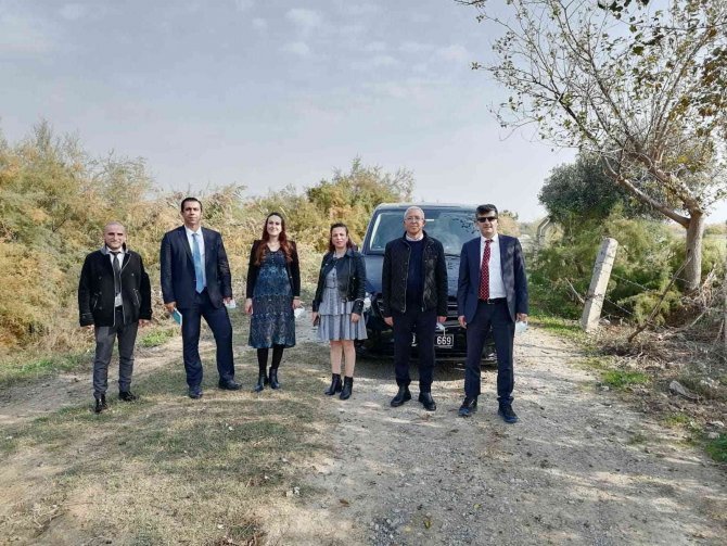 Geka Ve Bakanlık Yetkililerinden Söke’nin Lisanslı Depo Arazisi’nde Saha İncelemesi