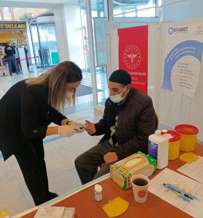 Erzincan’da Halk Sağlığı Hizmetleri Birimi Ekipleri Diyabete Farkındalık İçin Sahaya İndi