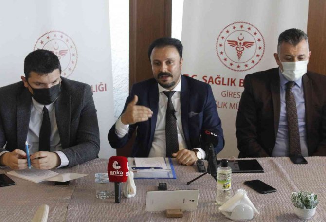 Giresun İ̇l Sağlık Müdürü Bulut, Giresun’daki Vaka Sayısını Değerlendirdi