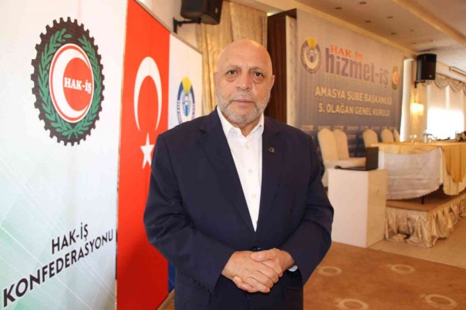 Hak-i̇ş Genel Başkanı Mahmut Arslan: “Hayat Pahalılığı Mevcut Asgari Ücreti Sembolik Hale Getirdi”