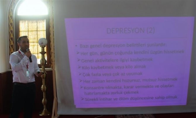 Din Görevlilerine ‘İ̇ntiharı Önleme’ Konulu Sunum