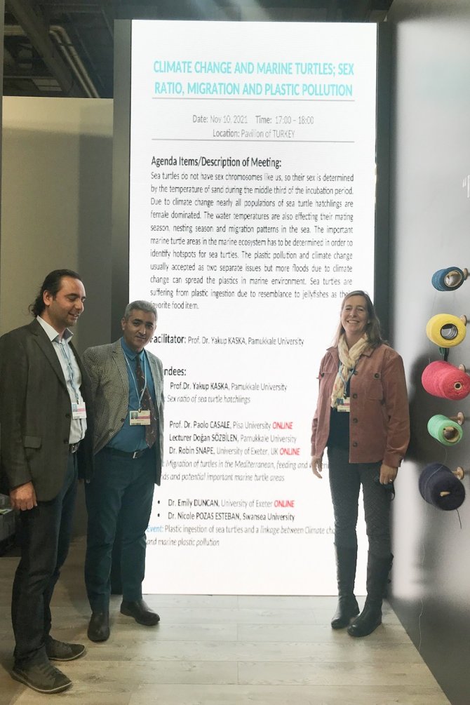 İ̇klim Değişikliği Konferansında Deniz Kaplumbağalarının Çevresel Sorunları Ele Alındı