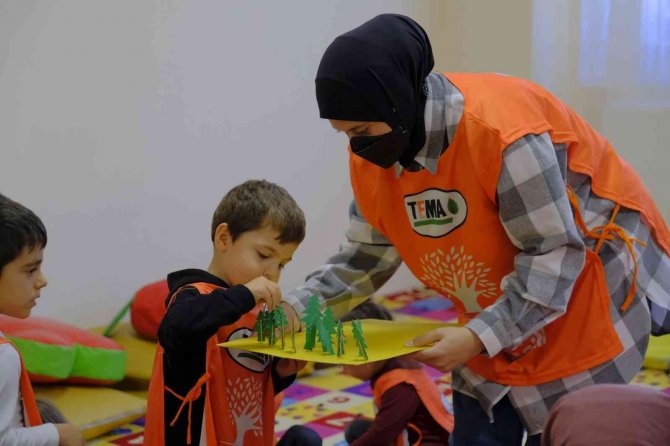 Belediye Çocuk Bakımevinde Erozyon İle Mücadele Etkinliği