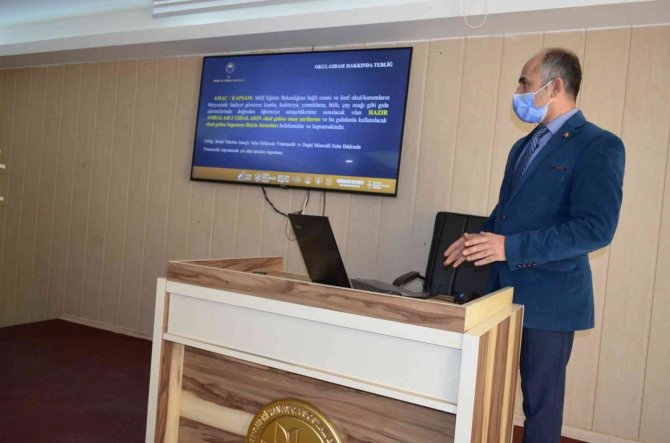 Kantin İşletmecilerine Eğitim Toplantısı