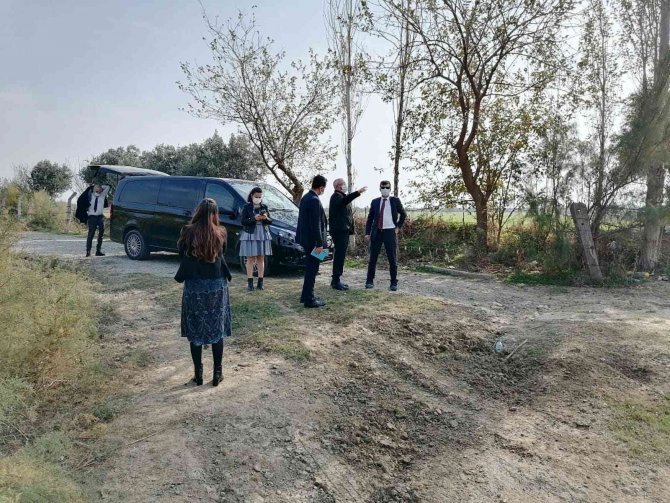 Geka Ve Bakanlık Yetkililerinden Söke’nin Lisanslı Depo Arazisi’nde Saha İncelemesi