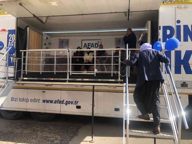 Simülasyon Tırında Afet Eğitimi