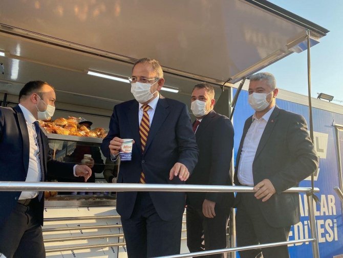 Pursaklar Belediyesinden Tam Bana Göre Festivalinde Çorba Dağıtımı