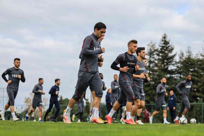 Trabzonspor, Gaziantep Fk Maçı Hazırlıklarını Sürdürdü