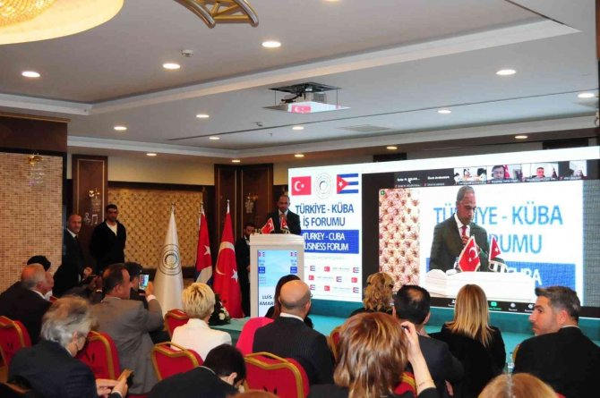 Ankara’da "Türkiye-küba İ̇ş Forumu Konferansı" Düzenlendi