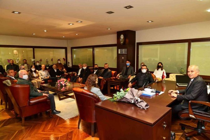 Ak Parti Pamukkale Teşkilatı’ndan Başkan Zolan’a Ziyaret
