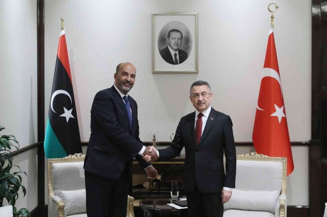 Cumhurbaşkanı Yardımcısı Oktay, Libya Heyetini Kabul Etti