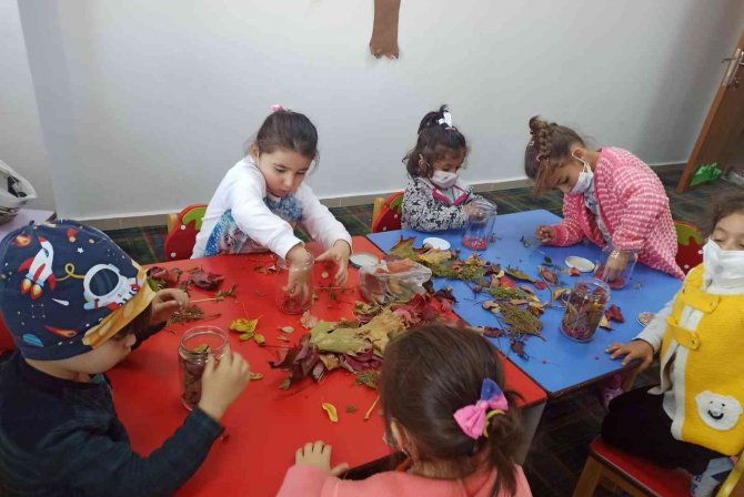 Miniklerle Sonbahar Etkinliği