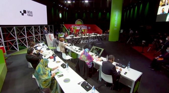 Başkan Altay 2022’de Dünya Belediyeler Birliği Dönem Başkanlığını Yürütecek