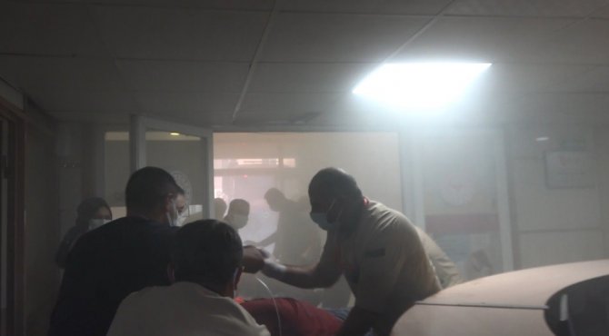 Hastanede Gerçeği Aratmayan Tatbikat