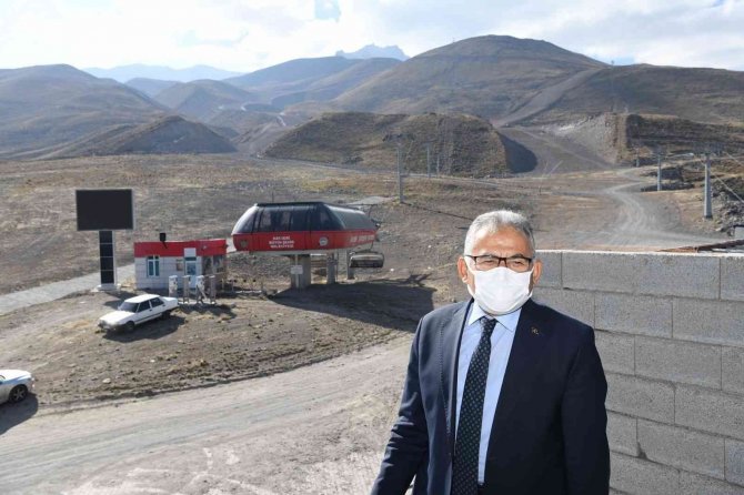 Başkan Büyükkılıç’tan Erciyes’e Yeni Yatırımlar