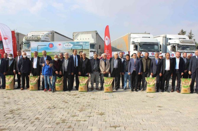 ’Tohumum Yerli Üretimim Milli Projesi’ Kapsamında Tohumluk Buğday Dağıtıldı