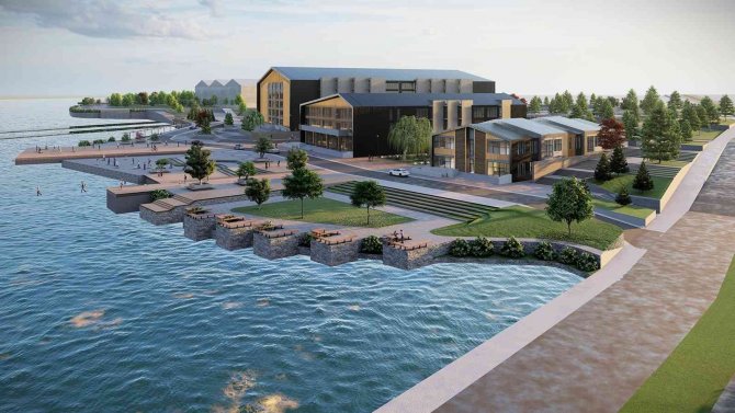 Gürkan, Orduzu Bölgesinde Yapılan Spor Kompleksi Çalışmalarını İnceledi