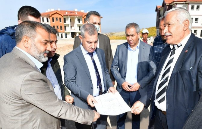 Başkan Çınar, Melekbaba Mahallesindeki Projeleri İnceledi