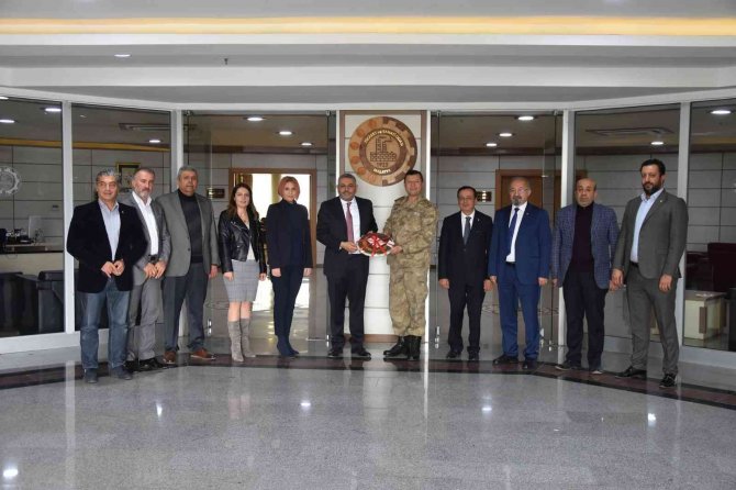 Komutan Altın’dan Tso Ziyareti