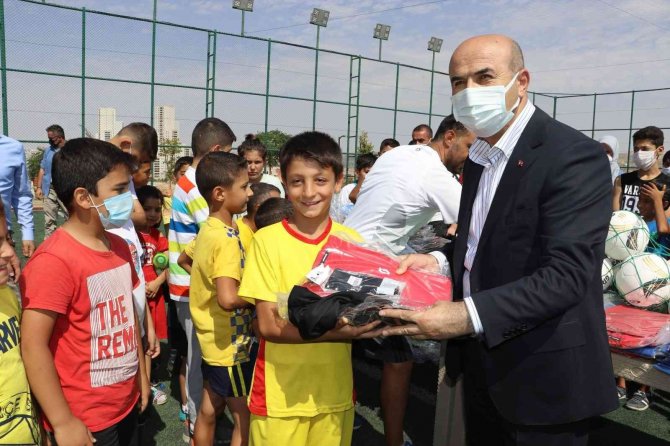 Göztepespor’a Transfer Olan Mardinli Halil Kaya, İlk Maçında Golünü Attı