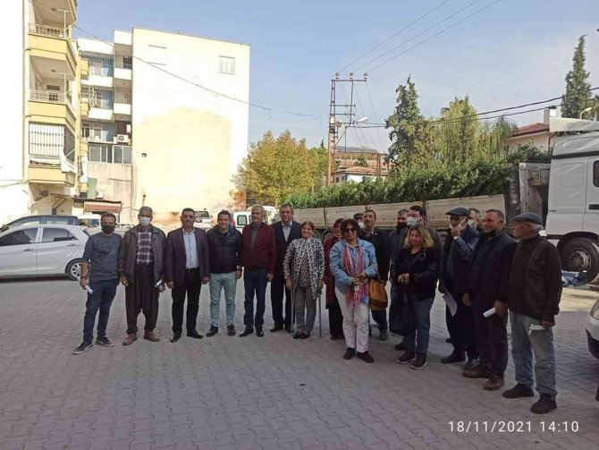 Mut’ta Üreticiye Bin 640 Badem Fidanı Dağıtıldı