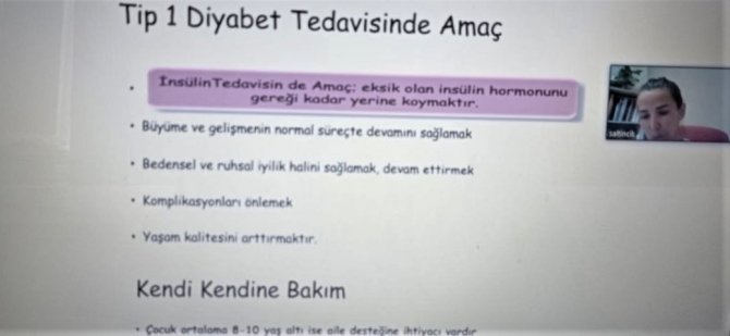 Okullarda Diyabetli Öğrencisi Olan 1300 Öğretmene Eğitim