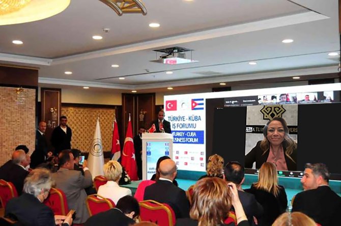 Rektör Karabulut Türkiye Küba İ̇ş Forumu’na Katıldı
