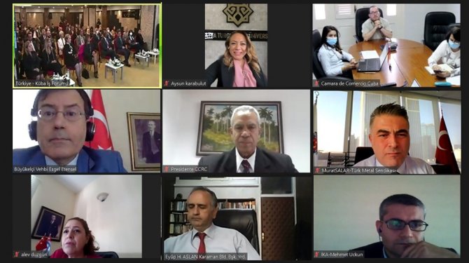 Rektör Karabulut Türkiye Küba İ̇ş Forumu’na Katıldı