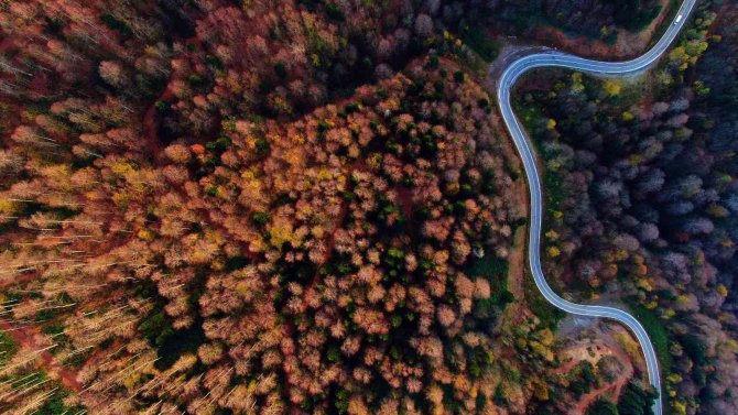 Sonbaharın Doğaya Yansıyan Tonları Büyüledi