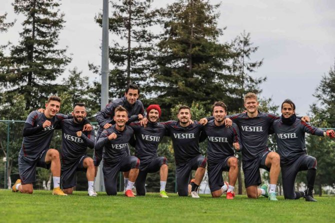 Trabzonspor, Gaziantep Fk Maçı Hazırlıklarını Sürdürdü