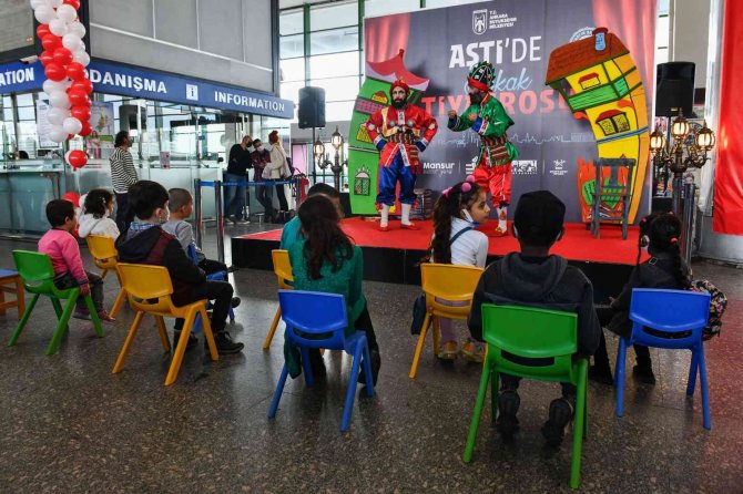 Aşti̇ Tiyatro Oyunlarına Ev Sahipliği Yapıyor