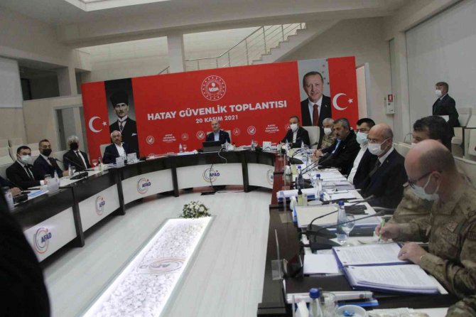 Bakan Soylu, Güvenlik Toplantısı İçin Hatay’da
