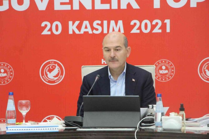 Bakan Soylu, Güvenlik Toplantısı İçin Hatay’da