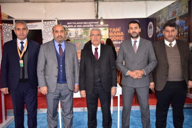 Battalgazi Belediyesi’nin Festivalde Açtığı Standa Yoğun İlgi