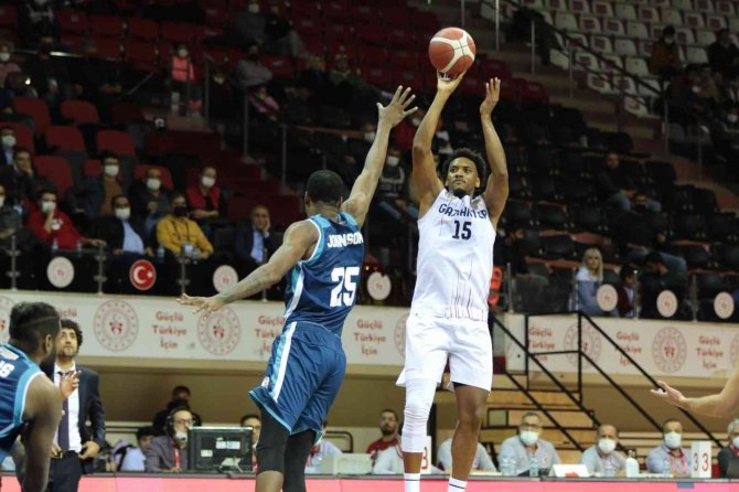 Ing Basketbol Süper Ligi: Gaziantep Basketbol: 83 - T. Telekom: 72