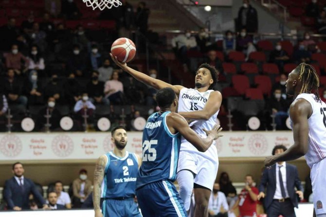Ing Basketbol Süper Ligi: Gaziantep Basketbol: 83 - T. Telekom: 72